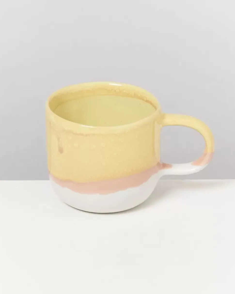 Coimbra 4Er Set Tasse Gros Gelb