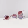 Coimbra 4Er Set Tasse Gros Lila Rosa
