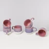 Coimbra 6Er Set Tasse Gros Lila Rosa