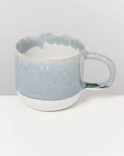 Coimbra 4Er Set Teetasse Graublau