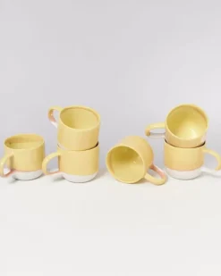 Coimbra 6Er Set Teetasse Gelb