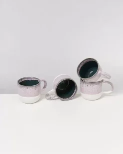 Coimbra 4Er Set Teetasse Rosa Grun
