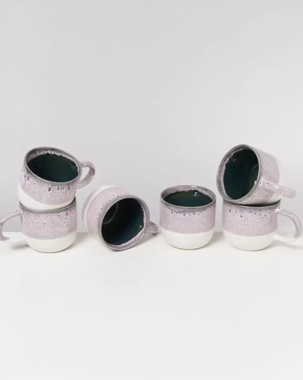 Coimbra 6Er Set Teetasse Rosa Grun