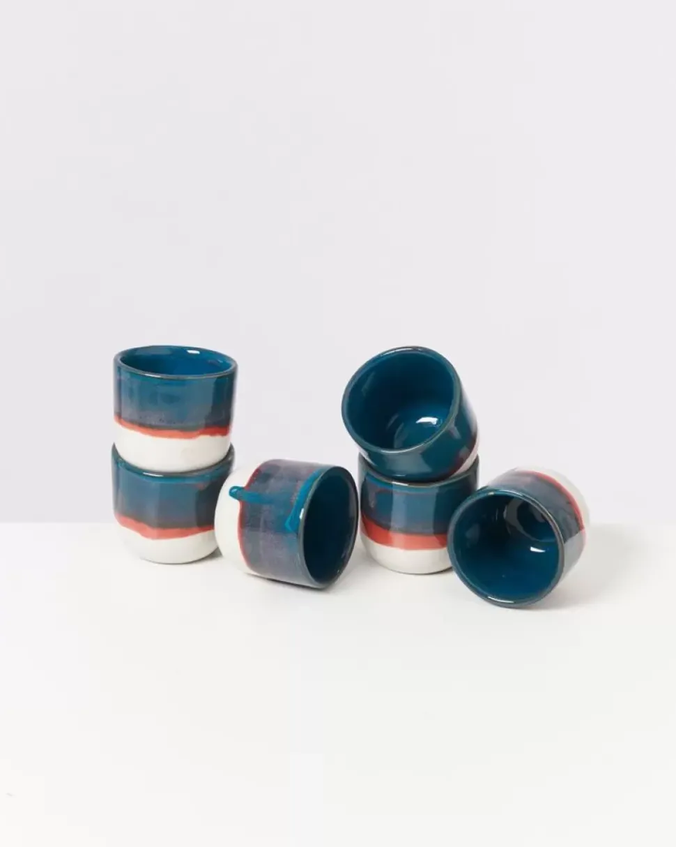 Coimbra Espressobecher Petrol