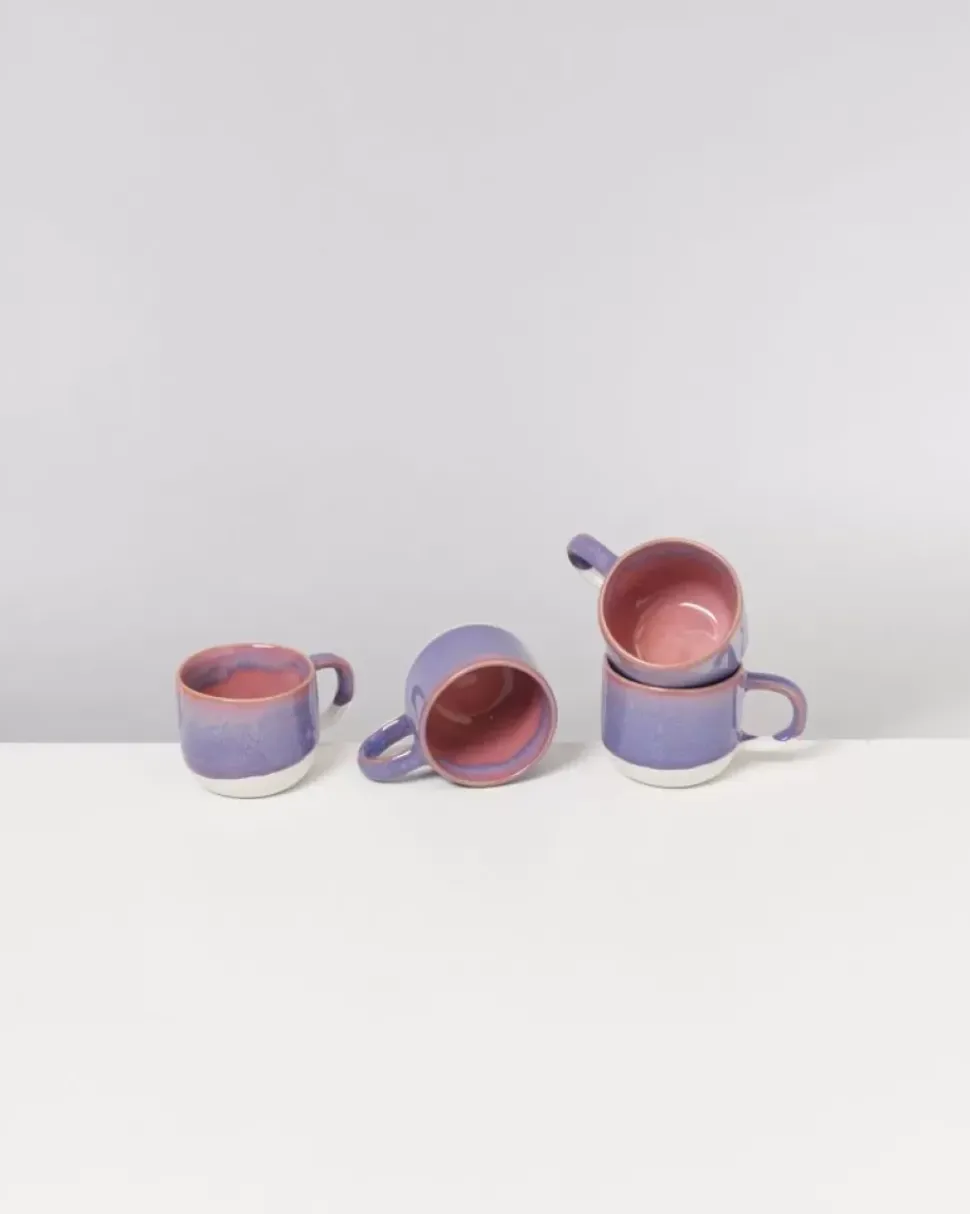 Coimbra Tasse Klein Lila Rosa