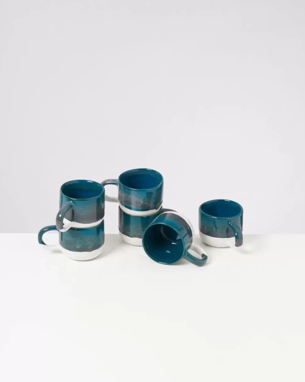 Coimbra Tasse Klein Petrol