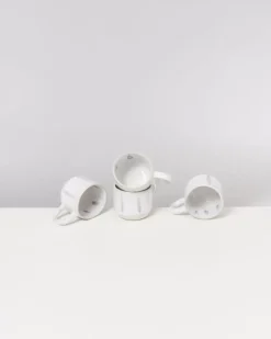 Coimbra Tasse Klein Weis Blau