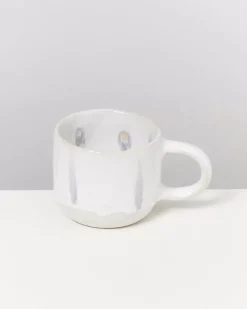 Coimbra Tasse Klein Weis Blau