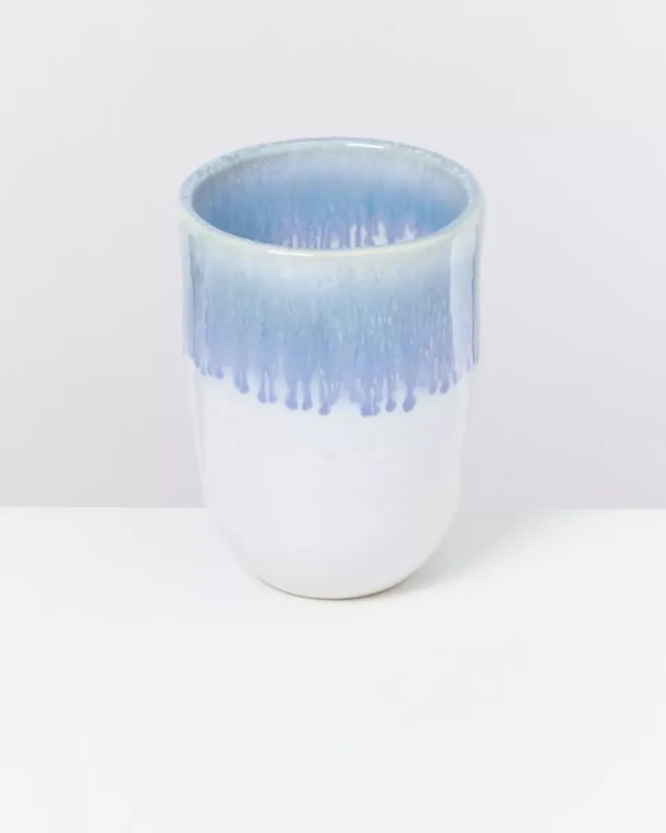 Copa Alto Becher Gros Blau Weis