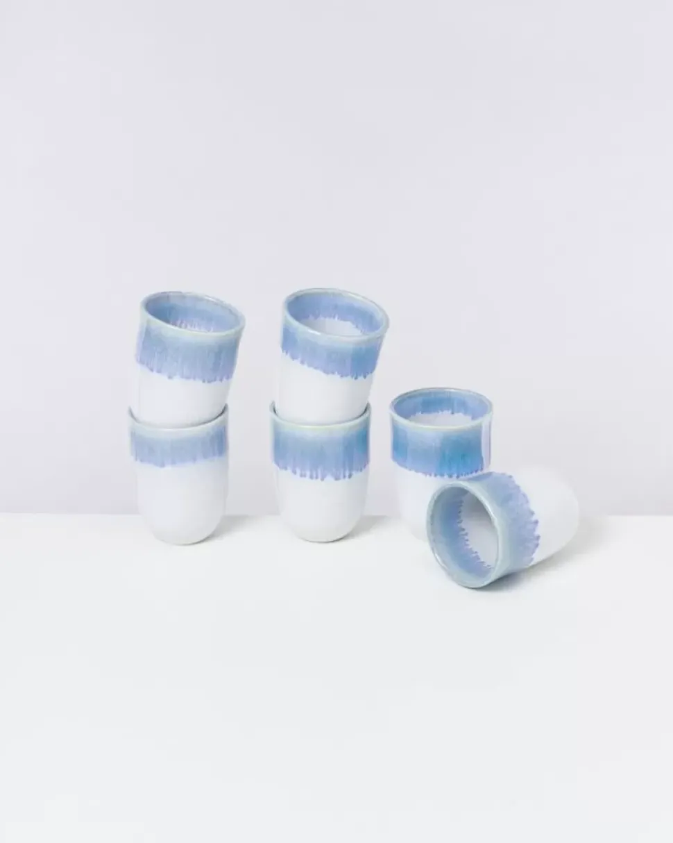 Copa Alto Becher Gros Blau Weis