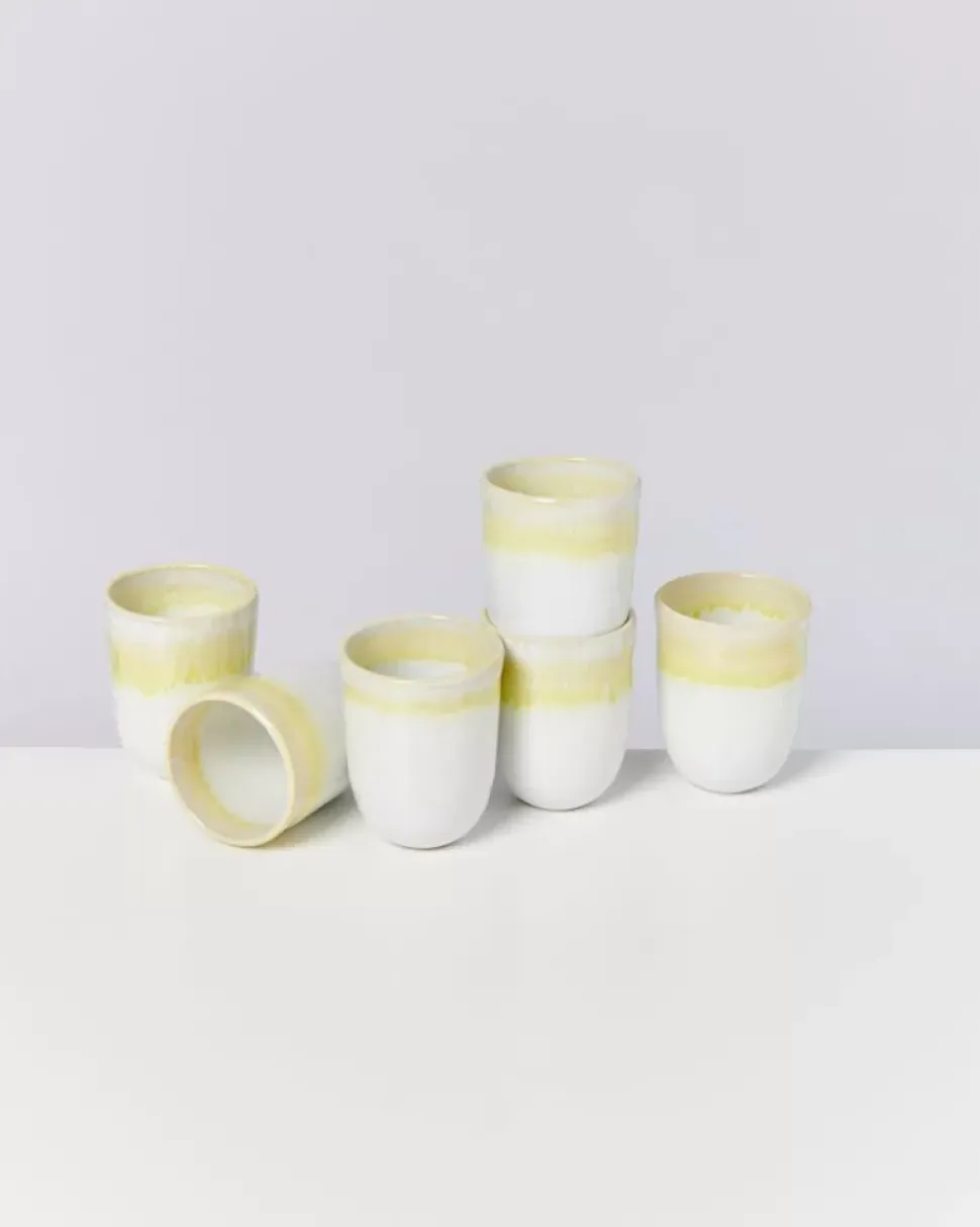 Copa Alto Becher Gros Gelb