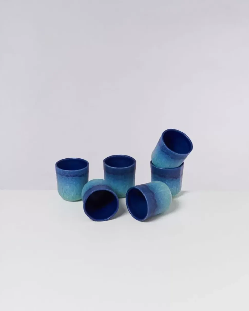 Copa Alto Becher Klein Blau Turkis