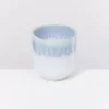 Copa Alto Becher Klein Blau Weis