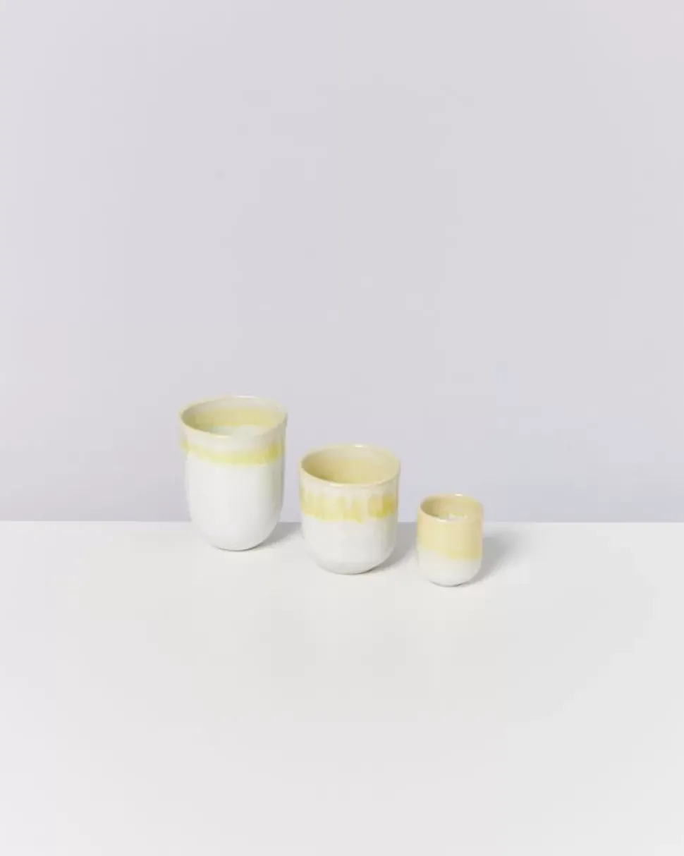 Copa Alto Becher Klein Gelb