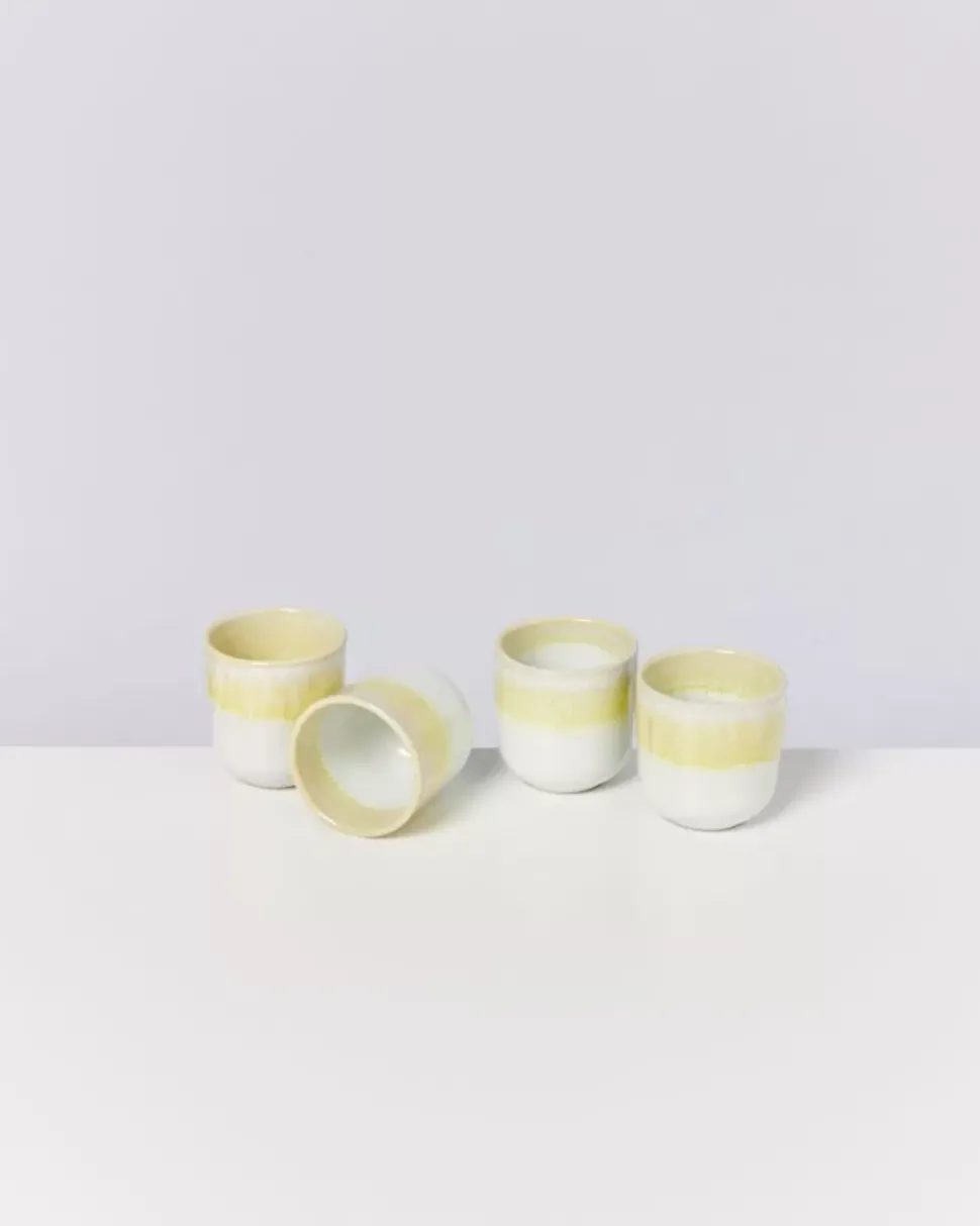 Copa Alto Becher Klein Gelb