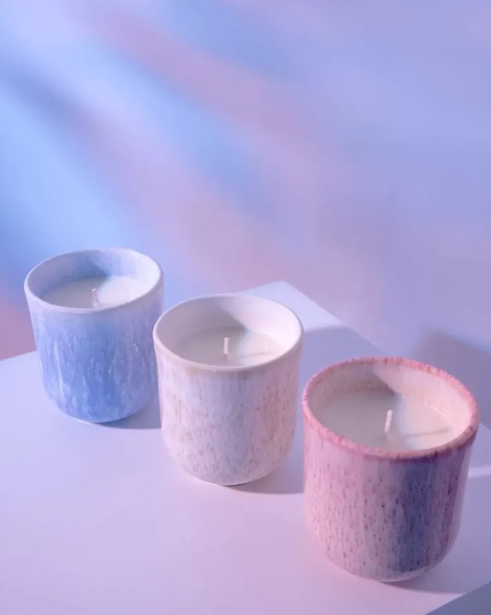 Copa Alto Duftkerze "Vanilla" Blau