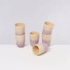 Copa Alto 6Er Set Becher Gros Pastellrose