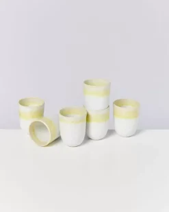 Copa Alto 6Er Set Becher Gros Gelb