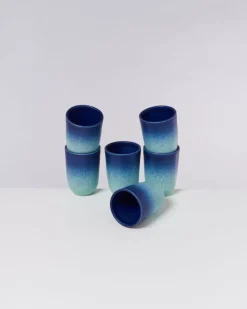 Copa Alto 6Er Set Becher Gros Blau Turkis