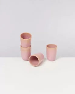 Copa Alto 4Er Set Becher Gros Gelb Rose