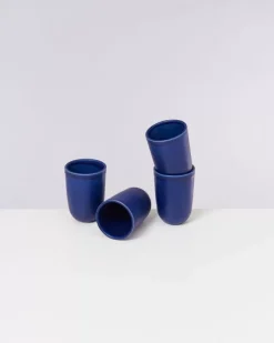 Copa Alto 4Er Set Becher Gros Dunkelblau