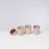 Copa Alto 4Er Set Becher Klein Rosa