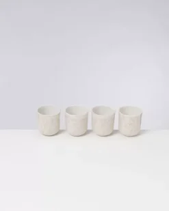 Copa Alto 4Er Set Becher Klein Sand