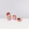 Copa Alto 4Er Set Becher Klein Gelb Rose