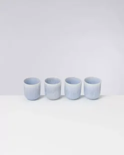 Copa Alto 4Er Set Becher Klein Blau