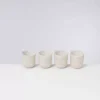 Copa Alto 4Er Set Becher Klein Sand