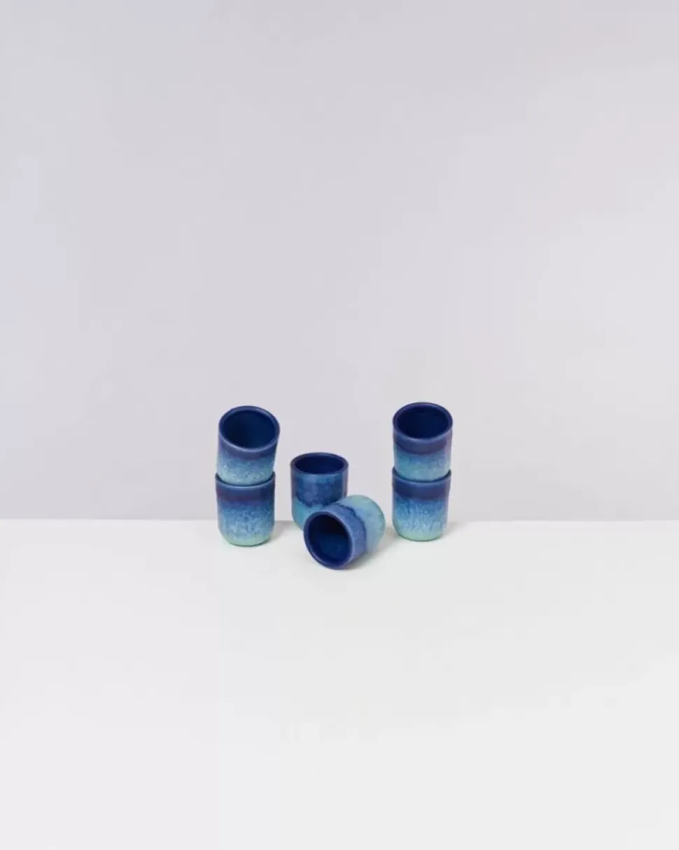 Copa Alto Espressobecher Blau Turkis