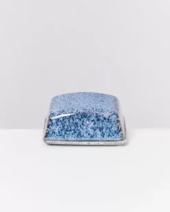 Cordoama Butterdose Blau Gesprenkelt