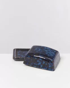Cordoama Butterdose Dunkelblau