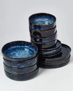 Cordoama Dunkelblau - 16 Teiliges Set