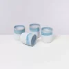 Cordoama 4Er Set Becher Gros Aqua