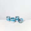 Cordoama 4Er Set Becher Klein Aqua