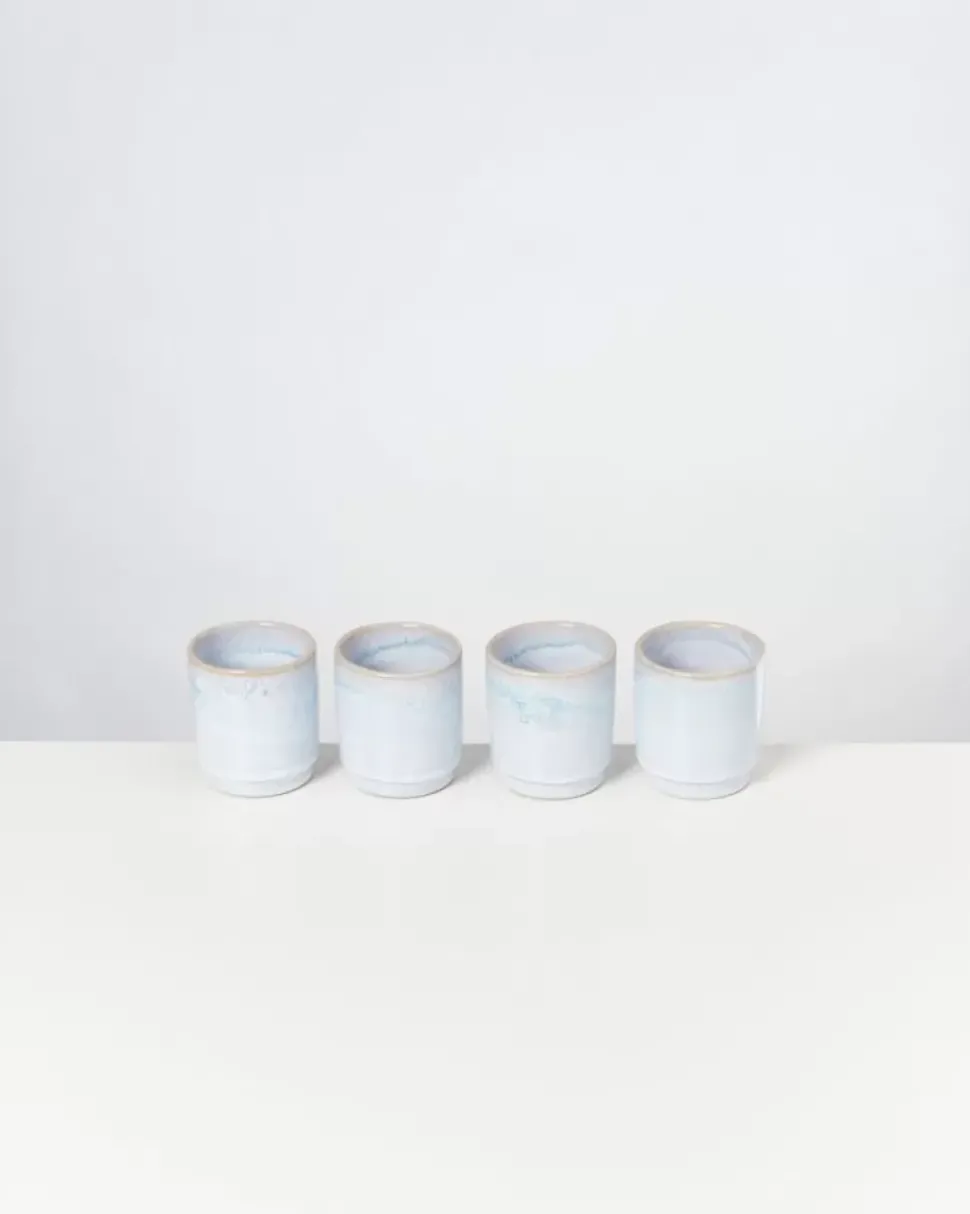 Cordoama 4Er Set Becher Klein Azur