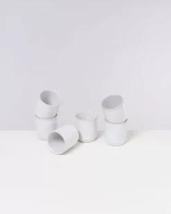 Cordoama 6Er Set Becher Klein Weis