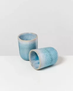 Cordoama 4Er Set Espressobecher Aqua