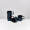 Cordoama 4Er Set Tasse Gros Dunkelblau