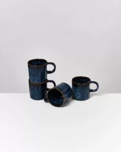 Cordoama 4Er Set Tasse Gros Dunkelblau