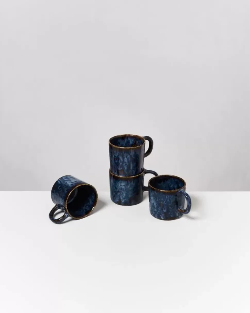 Cordoama 4Er Set Tasse Klein Dunkelblau