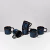 Cordoama 6Er Set Tasse Klein Dunkelblau