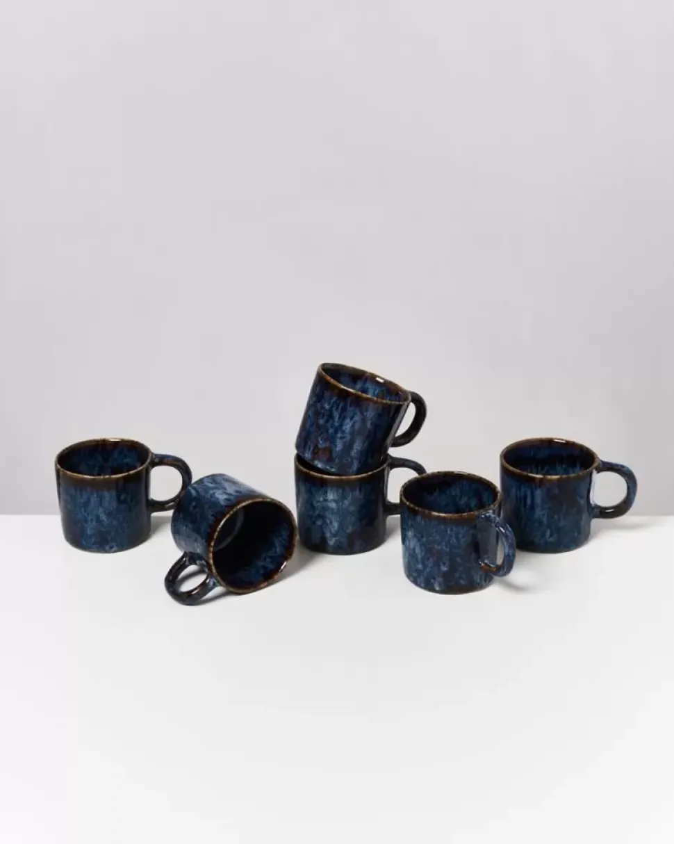 Cordoama 6Er Set Tasse Klein Dunkelblau