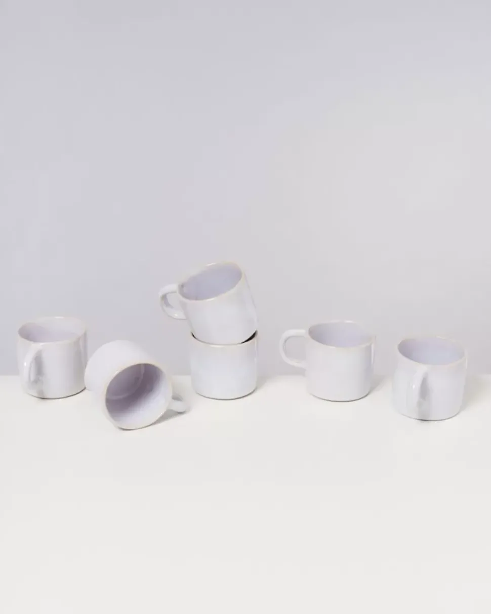 Cordoama 6Er Set Tasse Klein Weis