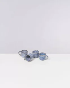 Cordoama Espressotasse Blau Gesprenkelt