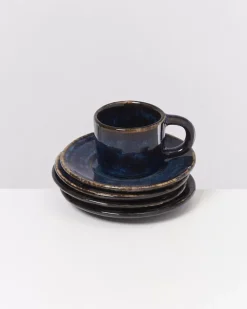 Cordoama Espresso-Untertasse Dunkelblau