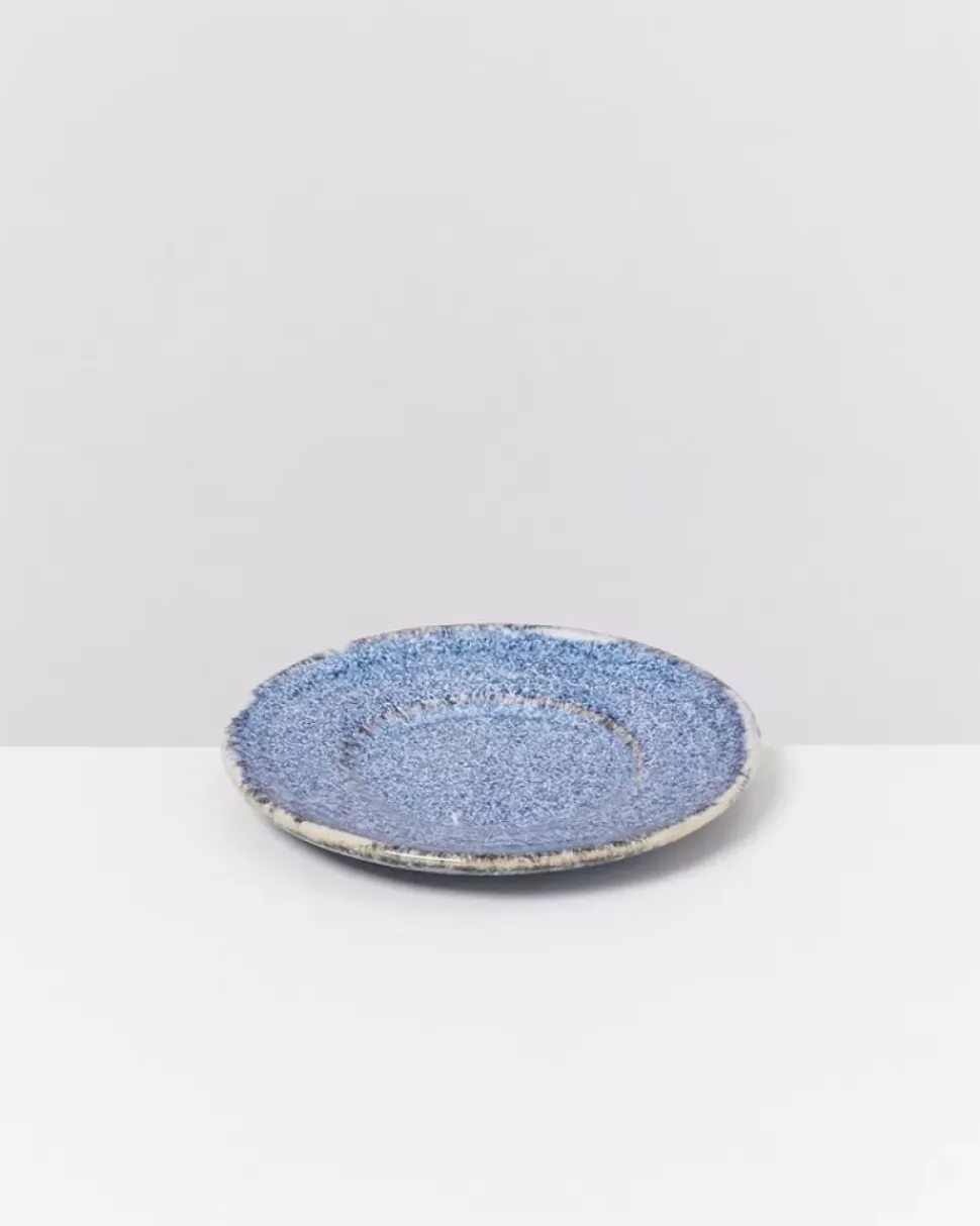 Cordoama Espresso-Untertasse Blau Gesprenkelt