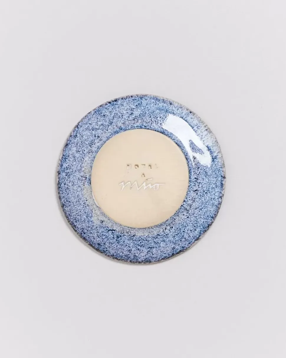 Cordoama Espresso-Untertasse Blau Gesprenkelt