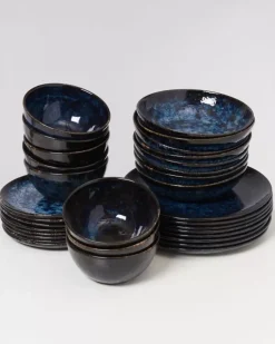 Cordoama Klassik Dunkelblau - 32 Teiliges Set